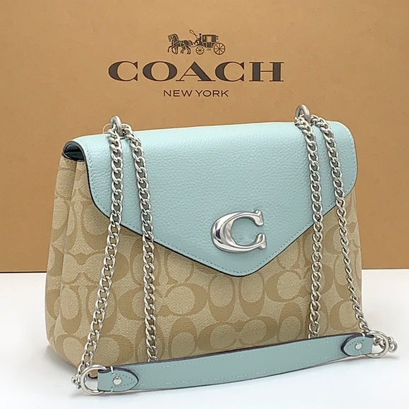 Coach Bags Coach Tammie Shoulder Bag In Signature Canvas In Light